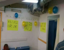 בהרצליה לא מוותרים: תלו שלטי מוטיבציה בחדר ההלבשה לקראת אשקלון