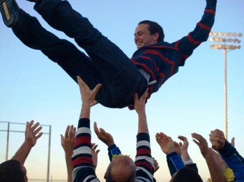 עף באויר. המאמן אבי סבג 