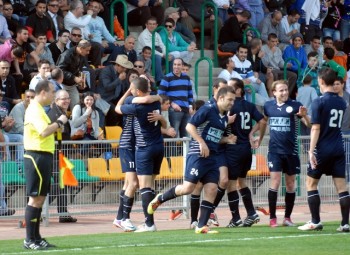 בשנה הבאה יהנו גם ממגרש סנטטי.שחקני עפולה 