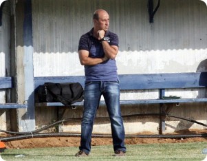 מתח מיותר בקבוצה. חזי רשתי (צילום: לירן דורף)