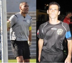 פיבך(מימין) ונמרוד כהן