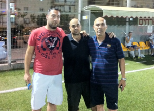 לא ריחם. עובד לוי (מימין) וצביקה לוי (משמאל)