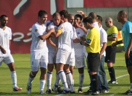 ניצחון בכורה בליגה הלאומית.שחקני יבנה