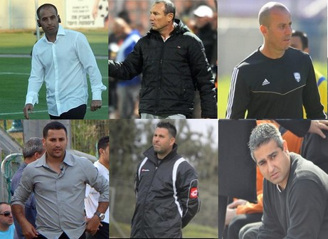 בכיוון השעון: שי מאור, אריק גילרוביץ, ויקטור גניש, דקל מלכה, ליאור זדה, אוהד בוזגלו