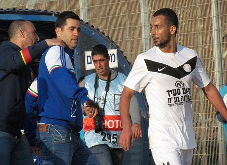 מוסא שעאבן ועמי אזולאי(צילום:חג'אג רחאל)