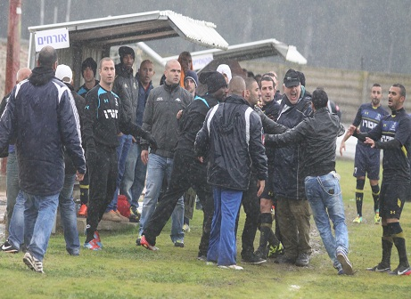 המהומה היום במגרש באולגה,