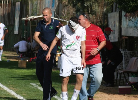 עידן שמש לאחר הפציעה