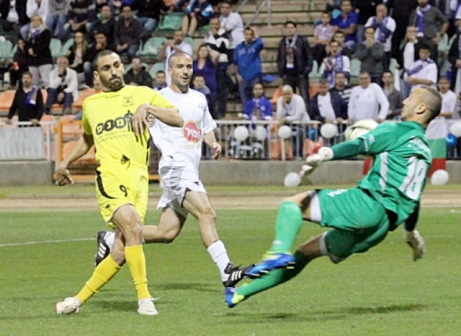 ישחק מול יפו גם בעונה הבאה. כהן (בצהוב. לירן דורף)