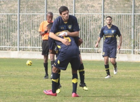 אדיר שערבני במשחק נגד רהט