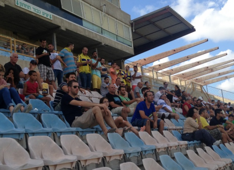 אף אחד לא רצה לדבר. אוהדי הרצליה (אלי שמואלי)