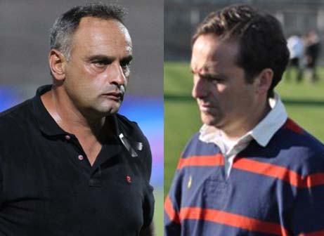 שני המאמנים שסירבו, סבג (משמאל) והדרי