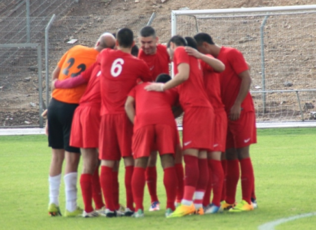 המשחק יוכרע על המגרש.שחקני עראבה (עודד חסין)