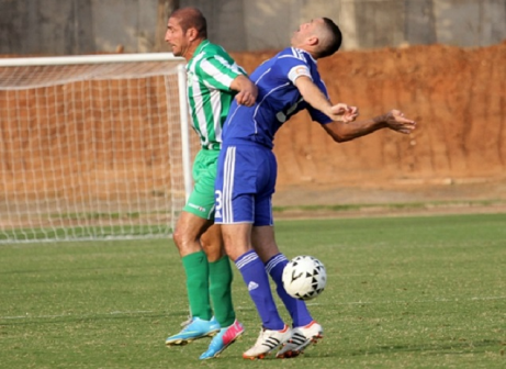 כנראה שלא ישחק. סוויסה (בכחול. לירן דורף)