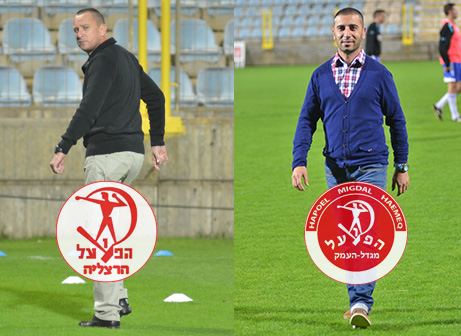 רפי בוסקילה (מימין) מול טל בניה