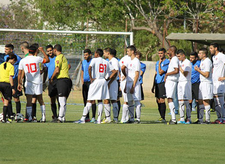 שחקני שתי הקבוצות (טולי רובינסקי)