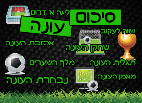 סיכום עונה ליגה א' דרום