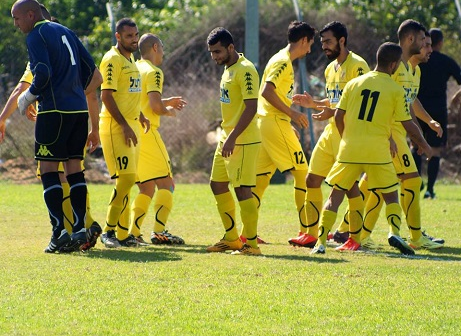 מתי יתחילו לדרוס את הליגה? שחקני 'נורדיה' מול רחובות בשישי (ברק בלוך)
