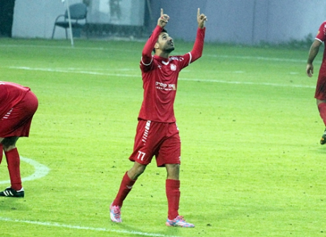 בוזגלו חוגג שער נצחון שני ברציפות לאורדונים (לירן דורף)