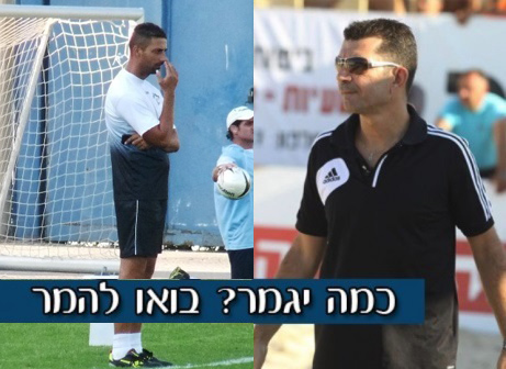 נמרוד קוסטיקה (משמאל) ואיציק בן תורה