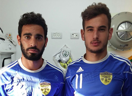 טקיאר (מימין) יחד עם אוחיון