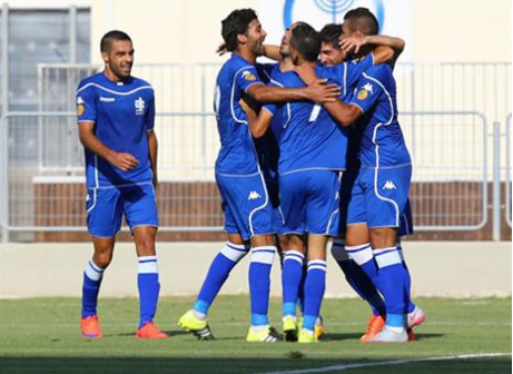 שחקני אחי נצרת חוגגים (לירון מולדובן)