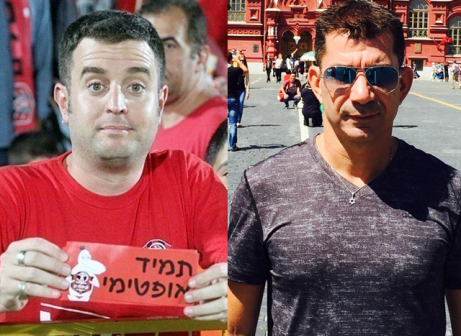 איציק בן תורה (מימין) ויונתן כהן