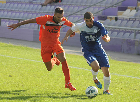 כפר קאסם וכפר שלם נפרדו בתיקו (תאמר סרסור)