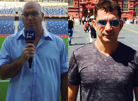 איציק בן תורה (מימין) ותומר לוי