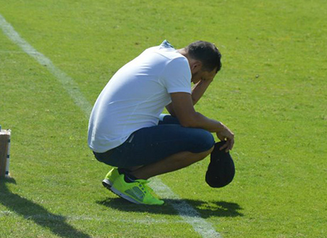 הפנים אומרות הכל. מאמנה של אילת (פרנסיסקו דיסטסיו)