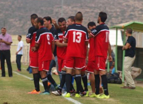 שחקני כפר כנא חוגגים (דאפר מחמיד)