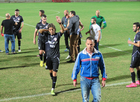 נעם שהם וקובי חסן. ניצחון חשוב להרצליה (תומר רוט)