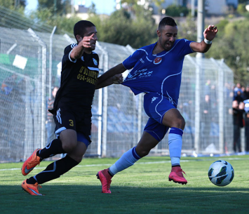 לידור כהן באחד מהניסיונות להבקיע (עדי מלול)