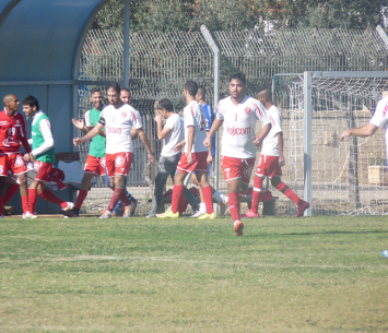 שחקני רמת ישראל חוגגים (אלי שמואלי)