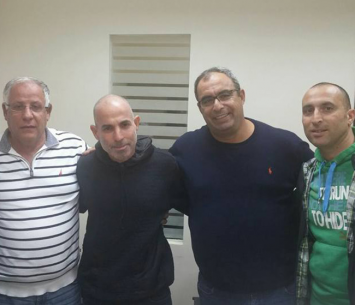 אייל לחמן יחד עם קברניטי עפולה