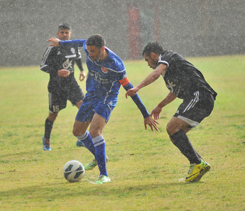 מלול וזועבי בגשם שוטף (ארנון לוי)