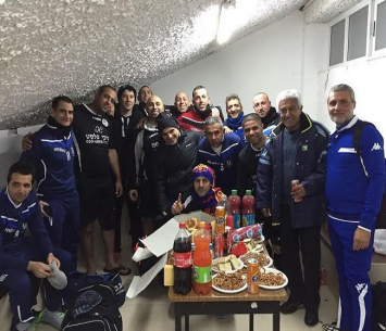 דו קיום ואחווה. שחקני טירה עם שחקני שמשון תל אביב