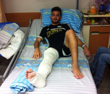 יניב בבית החולים