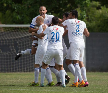 שחקני יפו חוגגים ניצחון ענק (רפי נחמיאס)