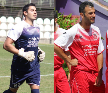 אלקבץ (מימין) ורז (תאמר סרסור)