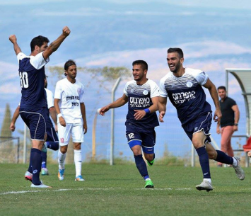 ברג'יק חוגג את השער השני (עודד חסין)