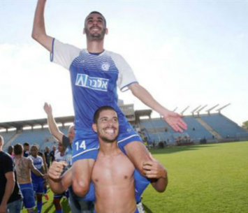 שריקי חוגג. אשקלון בליגת העל (אלן שיבר)