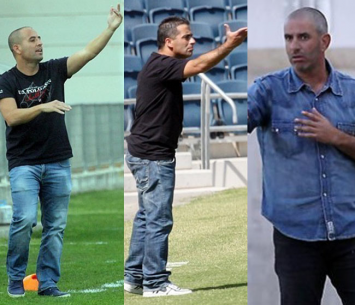 מי יעמוד על הקווים? מימין לשמאל: שאבו, טסלפפה ומאור