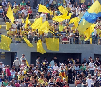 מחכים לאימון הראשון אוהדי קרית גת (לירן דורף)