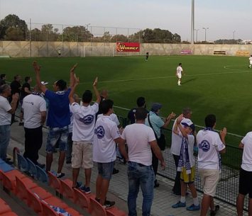 אכזבה גדולה. אוהדי יפו (דף הפייסבוק הרשמי)
