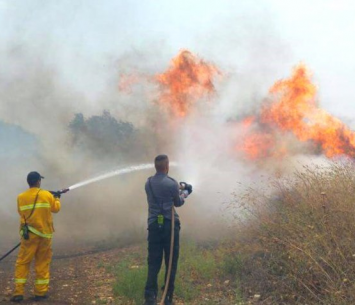 משחקים בוטלו בעקבות השריפות