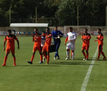 שמחה גדולה. שחקני נס ציונה (דף הפייסבוק הרשמי נס ציונה)