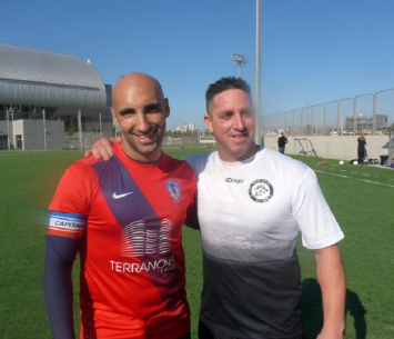 חלפון (מימין) ואסוס (אלי שמואלי)