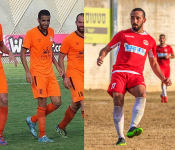 איציק אבושדיד (מימין) וסהר לוי (יוסי סוריק ותומר רוט)