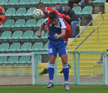 בן אוזן ופאדי זיאדה במאבק אווירי (אבי רביבו)