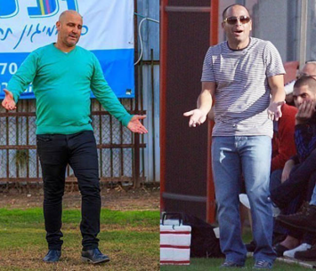 שי מאור (מימין) וארז בנודיס. כפר קאסם מול מרמורק